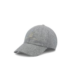 BRUNELLO CUCINELLI 브루넬로 쿠치넬리 그레이 볼 캡 2127205