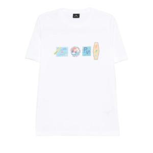 25 SS 폴스미스 그래픽 프린트 티셔츠 M2R011RTP5259 TP440020047