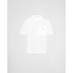 프라다 반팔 티셔츠 UJN66111CK F0009 BIANCO