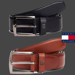 타미힐피거 TOMMY HILFIGER AM13571-GVI 남자 클래식 가죽 벨트