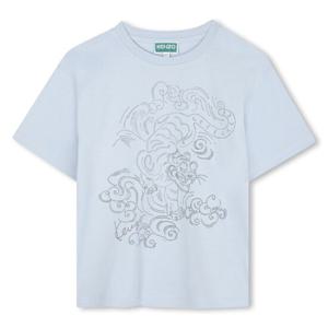 [겐조키즈][KENZO GALAXY]전판 코토라타이거무늬 반팔티셔츠Z256AFT126