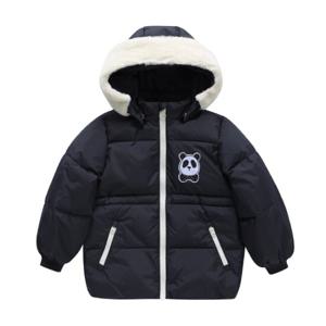 미니로디니 2271015199 (Panda hooded puffer jacket) 판다 푸퍼 아동 자켓