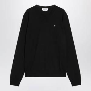 알렉산더맥퀸 블랙 울 크루넥 스웨터 839686Q1BEC 1218