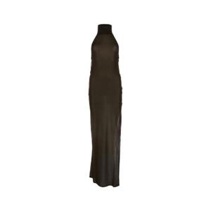 Tom Ford 홀터넥 세미 시어 맥시 드레스 ACK462YAX646 KB377CHOCOLATEBROWN TP935554396