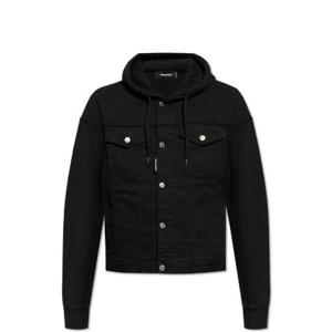 Dsquared2 버튼 드로스트링 데님 재킷 S74HG0163DTJ001 900 TP934522235
