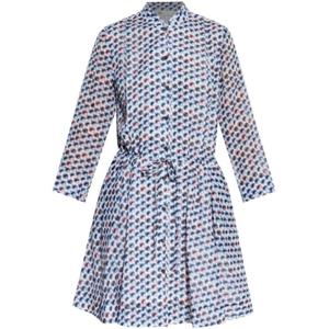 토리버치 미디 원피스 165262414 BLUE CANDY DOTS