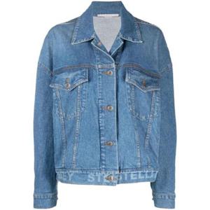 25 SS Stella McCartney 솔트앤페퍼 로고 오버사이즈 데님 재킷 6D00453SOH86 TP432084246