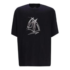 25 SS 아르마니 익스체인지 보트 프린트 티셔츠 XM000273AF10361 TP440067497