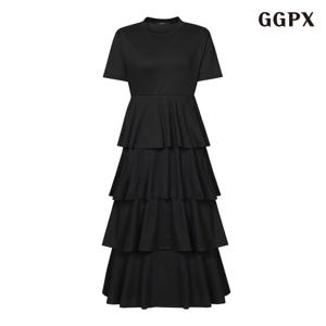 GGPX 캉캉라운드넥 반팔원피스 (GPCOW004D)