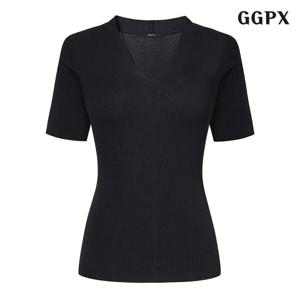 GGPX 슬림 브이넥 반팔티셔츠 (GPCLW006D)