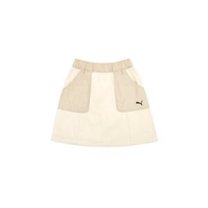 PK44SK403 푸마키즈 플리스 우븐배색 스커트