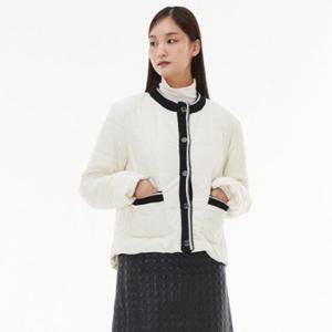 [랩]자바라 테잎 장식 패딩 점퍼(AP4PDA63)