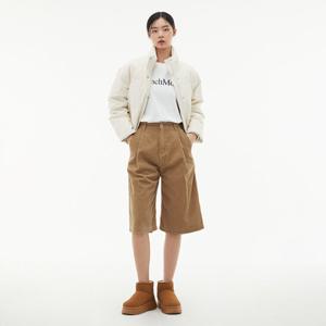 [랩]모직 원턱 숏팬츠(AP4WPB43)