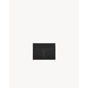 생로랑 지갑 423291 BOW081000 BLACK