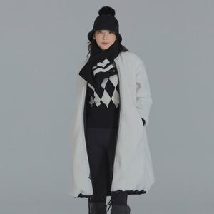 [레노마골프]여성 롱기장 리버시블 패딩 점퍼 RWJPK8302-199