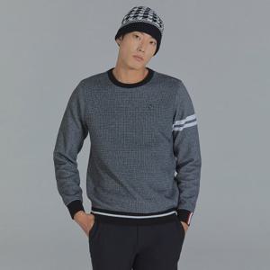 [레노마골프]남성 변형 조직 방풍 라운드 니트 RMSRK4202-199
