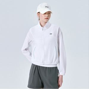 [FILA] 기능성 에센셜 세미크롭 바람막이 (FS2JKG2152F_OWH)