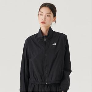 [FILA] 기능성 에센셜 세미크롭 바람막이 (FS2JKG2152F_BLK)