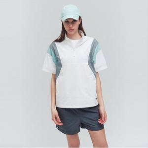 [FILA] 경량스트레치 반팔 아노락 (FS2JKG2106X_OWH)