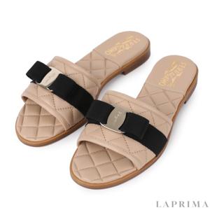 라프리마 페라가모 바라 슬라이드 LOVECQ-1 BEIGE 754668