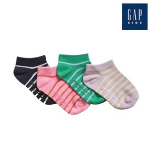 [갭키즈] 스트라이프 노 쇼 삭스 4pack(811282-00-9_MUT)