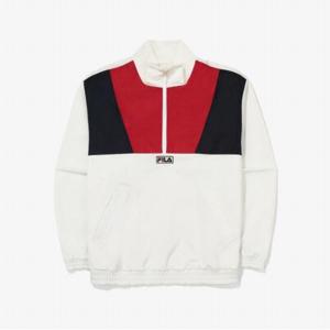 [FILA] 유니 루즈핏 컬러 블럭 아노락 (FS2JKE3103X_OWH)