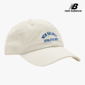 뉴발란스 면 볼캡모자 6패널 시즈널 화이트 SG0310