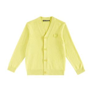 아크네 스튜디오 가디건 765624 Free Dusty Yellow