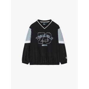 휠라키즈(FILA KIDS) (FK2WTH1502M BLK) 블록코어 우븐 맨투맨