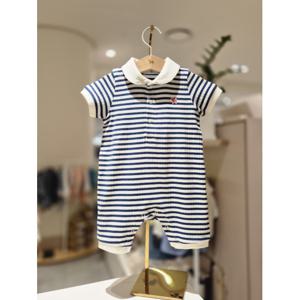 블루독베이비 10 25SS여름신상 (BL)ST카라골지우주복 (4537067502)