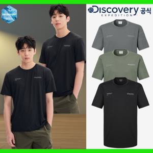 디스커버리 25SS 프레시벤트 남성 퀵드라이 반팔티셔츠 라운드 DMRS6F053-JDGS