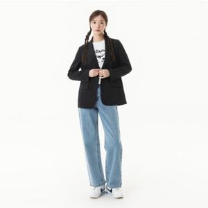 플라스틱아일랜드  오버핏 원버튼 자켓 (PR2WJ461)