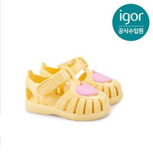 [이고르]토비 글로스 러브 젤리슈즈 바닐라 키즈샌들 IGSDL4M2YL by트래드후스