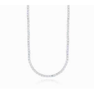 [로이드] 화이트 타임리스 3MM 베이직 테니스 목걸이 (40CM) LLNB23