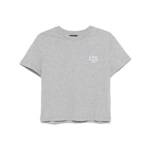 아페쎄 반팔 티셔츠 COHBMF26389TPA HEATHERED GREY WHITE DOM
