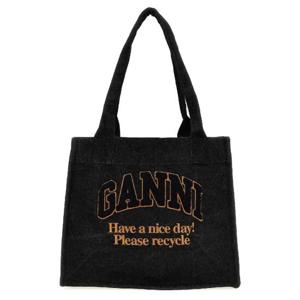GANNI & 39 라지 이지 쇼퍼 데님& 39  쇼핑백 A6583099