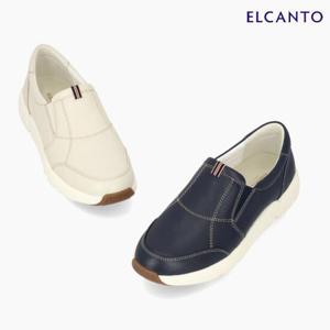 엘칸토  (LCWS50U326) 여성 염소가죽 경량 스니커즈 4cm