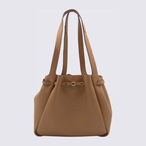 토리버치 브라운 가죽 쇼퍼 토트백 163388 227