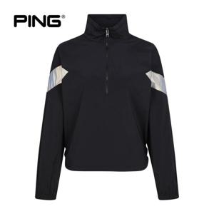 [핑](본사) [PING] 여성 절개 배색 아노락 점퍼 121D1JP290_BK