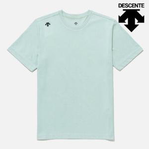 [데상트]데상트 스피릿 백그래픽 반팔 티셔츠 SP323UTS73MINT 반