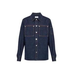 페라가모 롱슬리브 데님 셔츠 144284D780577 DENIMSCURO TP944609523