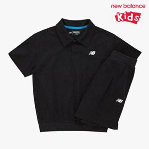 [뉴발란스]뉴발란스 키즈 오버핏 카라티 셋업 NK9YF2602U-19 티