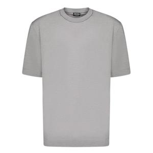에르메네질도제냐 반팔 티셔츠 UF386A9 F718 N07 BEIGE