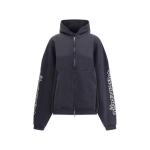 발렌시아가 후드 티셔츠 808227TSVW5 1041 BLACK