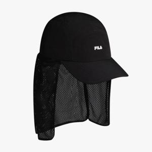 휠라모자 KQC FS3CPG2315X-BLK 우븐 차양 캠프캡