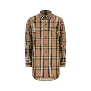 BURBERRY Embroidered cotton shirt 8111851 A7028