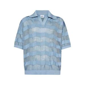 본사이 폴로 티셔츠 SS25KN014BLU Blue