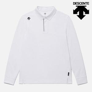 [데상트] 터프 긴팔 카라 티셔츠 SP323UPL81WHT0 긴팔티