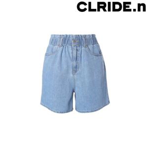 [클라이드]여성 밴딩 데님 3부 반바지 FOBDP781F