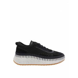 [CHLOE] 라프리마 여성 트레이너 Nama 스니커즈 C22S579Y0001 블랙 /8